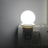 Light-Emitting Diode Night Light, Color-Changing Plug-In Ambient Light, coral Lavender, Bedroom Decor White 1W