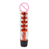Maxbell Spiky Multispeed Female Personal Massager Vibrator G-Spot Stimulation Red