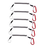 Maxbell Fishing Lanyard Safety Rope Wire Steel for Securing Pliers, Fish Tool Red - Aladdin Shoppers