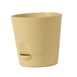 Maxbell Self Watering Pot Decorative Flowerpot for Household Living Room Houseplants Khaki