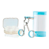 Maxbell Eyelid Opener Portable Outdoor Activity Contact Lens Insertion and Remover Tool blue