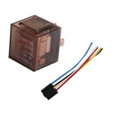 Maxbell Car Vehicle Truck 12V 60A AMP SPDT Relay & Harness Socket 5 Pin 5 Wire