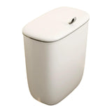Maxbell Hanging Trash Can Mountable Under Sink Dust Bin for Bedroom Office Household White Large