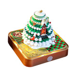 Maxbell 2025 3D Memo Pad Calendar Tear Away Calendar for Home Christmas Thanksgiving Xmas Tree House