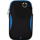 Maxbell Maxbell Sports Arm Band Mobile Phone Holder Running Jogging Armband Storage Bag Blue
