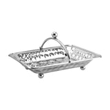 Maxbell Metal Vanity Tray Lightweight Towel Tray for Dinning Table Home Use Bathroom Silver