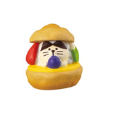 Maxbell 2x Cute Mini Ornaments Resin Ornament Birthday Cake Toppers for Desktop