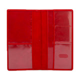 Maxbell Maxbell Car Registration Insurance Card Holder Car Document Holder Organiser Red