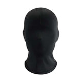 Maxbell 2 Pieces Halloween Cosplay Mask Comfortable for Birthday Mardi Gras Festival black