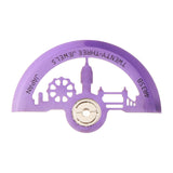Maxbell Watch Rotor Replace Component Lightweight Automatic Rotor for NH39 7S36 Purple