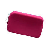 Maxbell 4xSilicone Insert Purse for Beach Tote Bag Card Holder Waterproof Card Case Rose Red