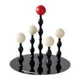 Maxbell Cup Drying Rack Modern Cup Stand Kitchen Cup Holder for Restaurant Bar Table 4 Cup 18cmx18.5cm
