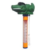 Maxbell 2pcs Shark Crocodile Pool Spa Thermometer Floating Water Temperature Meter
