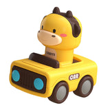 Maxbell Press and Go Car Baby Animal Cars for Kindergarten Children Preschool Deer