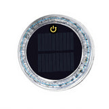 Solar flash Warning Light, light-emitting diode Warning Light, Base, Cordless, Vehicle Round Magnetic 3 Modes