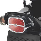 Maxbell Motorcycle Brake Tail Light License Plate Lamp for   XL883/1200 Clear