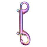 Maxbell Double Ended Bolt Snap Clip for Water Bucket Equine Linking Dog Leash Collar 115 mm Colorful