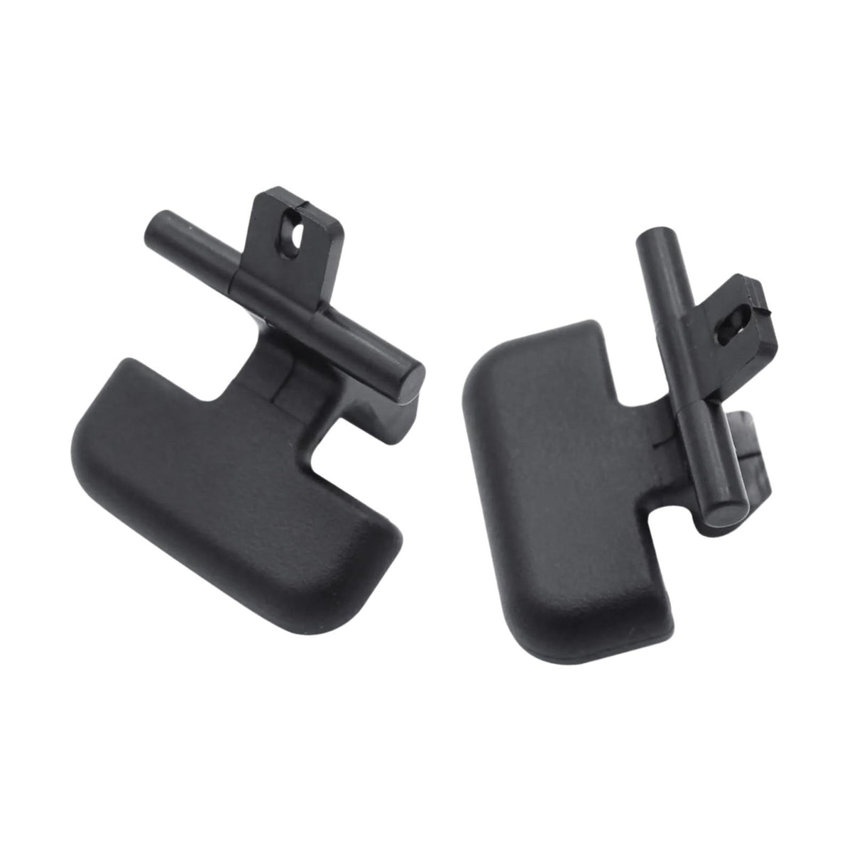 Maxbell 2 Pieces Center Console Armrest Upper Latch Replaces for Hyundai Sonata Black