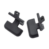 Maxbell 2 Pieces Center Console Armrest Upper Latch Replaces for Hyundai Sonata Black