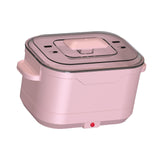 Maxbell Foldable Hair Removal Wax Melter US 110V Plug Multifunctional 500ml Capacity Pink