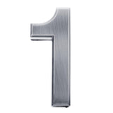 Maxbell 3 Pieces Plastic Self-Adhesive Door Number Sign Sticky Numeric Digit