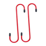 Maxbell 2 Pieces Brake Caliper Hanger Hooks Auto Brake Caliper Compression Tool Red