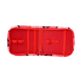 Maxbell Sewing Supplies Bag Empty Sturdy Crochet Hook Case for Thread Pin Travel Rose Garden