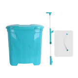Maxbell Backpack Carrying Granular Fertilizer Spreader Corn Fertilizing Tool Style A