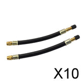 Maxbell 10x2x Tyre Valve Extender Twin Wheel Truck Van Converter Adaptor for Dust Cap