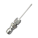 Maxbell Washing Machine Flush Attachment 1/4 inch Quick Connect for Hot Water Heater 5.5cm Straight