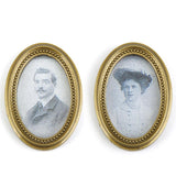 Maxbell Resin Frame Couple Photos Mural Wall Painting Dollhouse Miniature 1:12 Pair