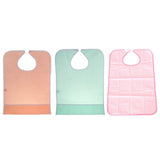 Maxbell 3pcs Waterproof Bib Meals Eating Protector Disability Patient Aid Apron 02