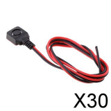 Maxbell 30xUniversal Car Security Alarm Reset Switch Emergency Push Button Control