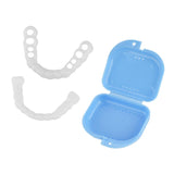 Maxbell Maxbell Plastic Orthodontic Retainer Aligner Case Teeth Braces Storage Box Blue 02