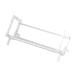 Maxbell Desktop Book Rack Stable Portable Bookshelf for Office Household Living Room White