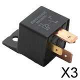 Maxbell 3xJD2912-1H-24VDC Car Motorcycle DC28V 80A 4Pin Changeover Switch SPDT Relay