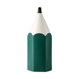 Maxbell Pencil Shaped Pen Holder Cute Makeup Brush Holder for Office Desk Home Decor Green