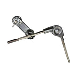 Maxbell Cowbell Holder Rod Metal Easy to Install Music Instrument Accessory for Drum