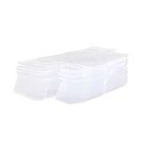 20x PVC Transparent Box Durable 1/64 Car Clear Cases for Toys Cars