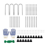 Maxbell Garden Cucumber Trellis for Fruit Vegetable for Raised Bed Metal Pea Trellis