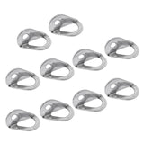 Maxbell 10 Pieces 10mm 25KN Mountaineering Rock Climbing Caving Bolt Hanger Equipment Outdoor - Aladdin Shoppers