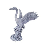 Maxbell Garden Crane Statue Craft Gift Crane Figurine for Landscape Bedroom Bookcase