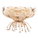 Maxbell Fruit Holder Candy Snack Tray Dried Food Plate for Candy Dining Table Snacks 25x19x16cm