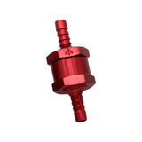 Maxbell Maxbell Generic Fuel Checking Valve Practical Parts Fuel Line Check Valve for Cars 6mm Red