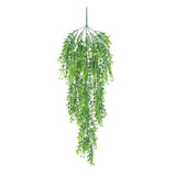 Maxbell 2xArtificial Wall Hanging Plant Plastic Greenery Vine Greenery Bunch