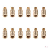 Maxbell 48 Pieces Weight Screw Arrow Point Inserts Archery 25 grains