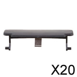 Maxbell 20xArmrest Lid Console Cover Latch Clip Catch Button for 05-11 Audi A6 C6 Black