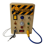 Maxbell Activity Busy Board Sensory Toy for 1 2 3 4 Year Old Kids Children Preschool