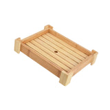 Maxbell Bamboo Sushi Plate Decorative Tableware Food Platter Kitchen Restaurant Home 41.5cmx28.5cmx7.5cm