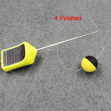 Maxbell Maxbell Fishing Bait Needle Splicing Needle Baiting Hook Drill Rig Tools Orange